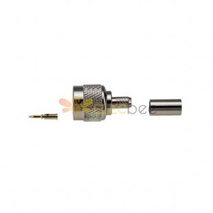 20 Stück TNC 50 Ohm RF-Koaxial-Crimp-Stecker