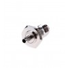 TNC Conector Crimp Terminação Reverter Polaridade Reta Feminino 50Ω Bulkhead Bulkhead Bulkhead Montagem