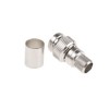 TNC Plug Crimp Straight 50Ω Cabo Mount Male Terminação para LMR400