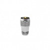 N Jack Female to UHF Plug Male Nickelated Coaxial Adapter Connector