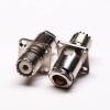 UHF Connector Jack Vertical and Clamp Type for Flange Mount