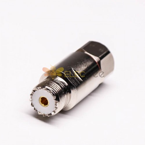 UHF Female 180 Degree Connector Clamp Type for Cable UHF-SL16-K1/2