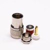 UHF Male Connector with Gold Plated Clamp Type for Cable