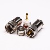 20 piezas conector recto UHF tipo abrazadera macho para Cable con RG58