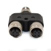 10pcs M12 Adattatore 4Pin Pole Superficie Mount Contatti maschili e femminili