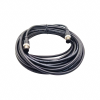Connecteur de capteur de câble M12 à 8 broches, codage A mâle à mâle, longueur de câble droite 24 pieds AWG24