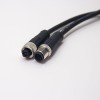 M12 5 Pin Sensor Kabel C-Coding Stecker zu weiblichen industriellen wasserdichten Kabel Unshiled 1M AWG22