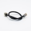 Cavo M12 8 pin femmina A Code Presa per RJ45 Cavo a doppia estremità 0,3 M AWG24