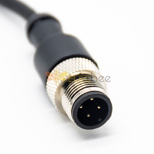 m12 12v câble électrique connecteur étanche mâle et femelle 2 3 4 5 6 7 8  broches pour l'éclairage