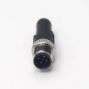 5-poliger M12-Stecker, Klemmenlaststecker, A-Code, ungeschirmt, wasserdicht