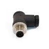 Kreisförmige metrische Steckverbinder M12 Stecker B Code R/A 5P PG9 Stecker wasserdicht unshiled rechtwinklig