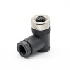 m12 Connecteur 8 broches Male Screw-joint Connector 90 Degree Non-Shield