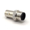 M12 12 Pin мужской разъем для литья под давлением закодированный тип экран водонепроницаемый Overmolded разъем для кабеля