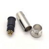 M12 12 Pin мужской разъем для литья под давлением закодированный тип экран водонепроницаемый Overmolded разъем для кабеля