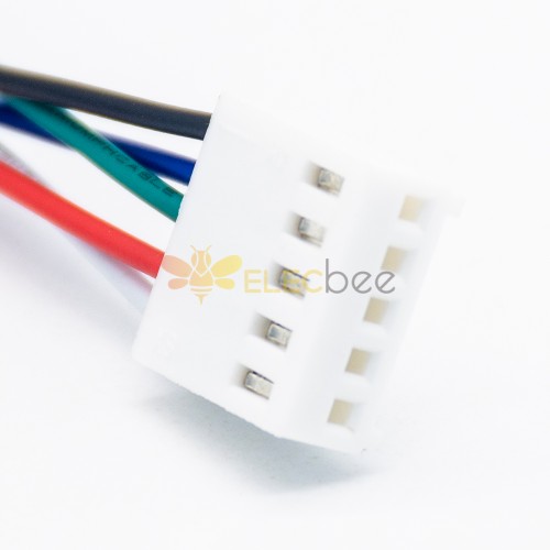 M12 Panel Receptacles A Code Straight 5 pin Male Non-shield connector ...