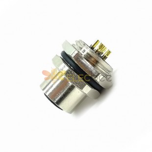 M12 Panel Receptacles A Code Straight 5pin Female Non-shield connector