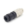 Industrial Connector Signal M16 14 Pin Straight Waterproof Male Cable Plug Non-Shield Male Plug