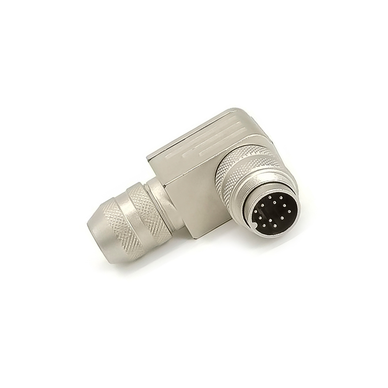 IP67 wasserdichter 12-poliger M16-Stecker, vor Ort konfektionierbarer Kabelstecker, Luftfahrt-Rundstecker, 5 A, 125 V