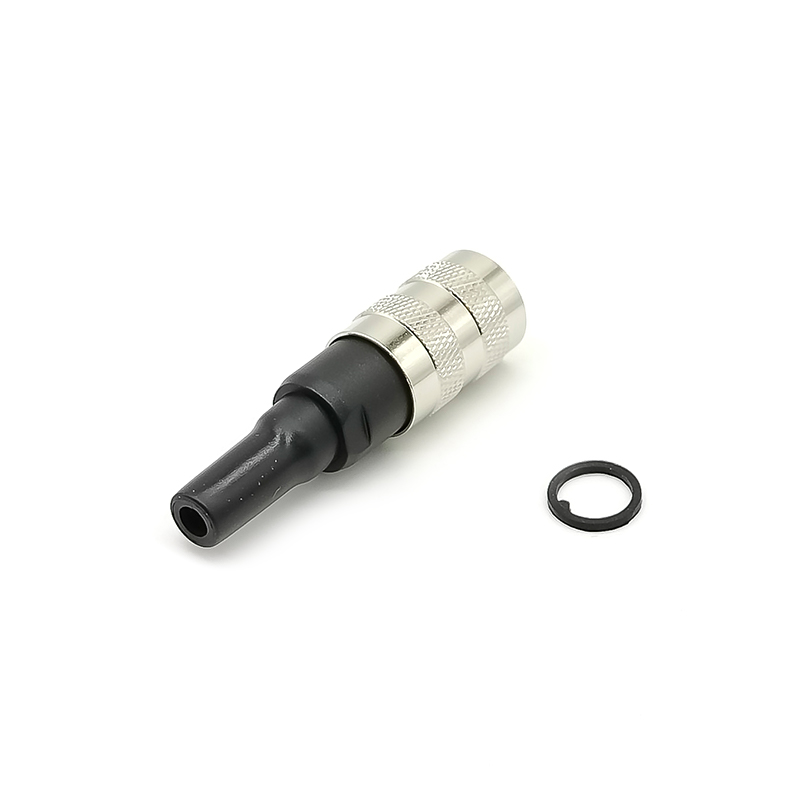 Female plug connector J09 6 pin M16 circular straight connectors