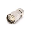 spina femminile M623 17 Pin dritto Femmina Impermeabile Cable Connector Scudo