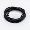 M8 Cable Waterproof Straight 4 Pin Female Cable Molding Type With 1M 24AWG PVC 1м
