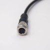 Круговой соединитель M9 4 Pin Мужской женский водонепроницаемый кабельный кабель с 1M 22AWG non-Shield 1м