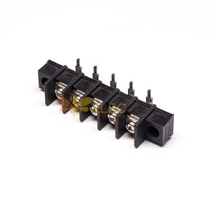 Terminal Strip vs Barrier Strip 5pin ad angolo destro nero PCB Mount