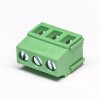 Screw Terminal Block 3pin straight PCB Mount Green Connector 3.81mm