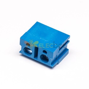 2 芯 快速接線端子直式藍色16A電流直式插PCB板