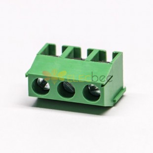 Universal Vidalı Terminal PCB Montaj Yeşil 3pin Düz Cconnector