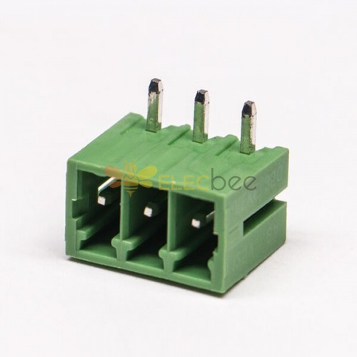 3 pin Terminal Block Green PCB Connector Plug Headers 3.81mm