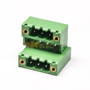 Conector de bloque de terminales de 6 pines straight through Hole Plug Connector 5.0mm