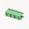 Plug in Terminal Block 4pin Straight PCB Mount Electric Connector 7.62mm