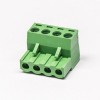 Pluggable Terminal Block 90 Degree Angled Hole Cable Connector 5.0mm