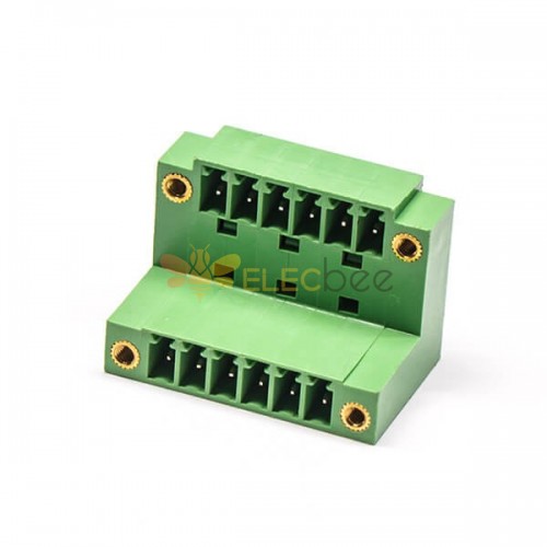 插拔式接線端子雙層接PCB 板對線型連接器
