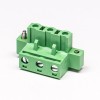 Terminal Block Automotive Right Angled Cable Connector with Clamp Type 7.5mm
