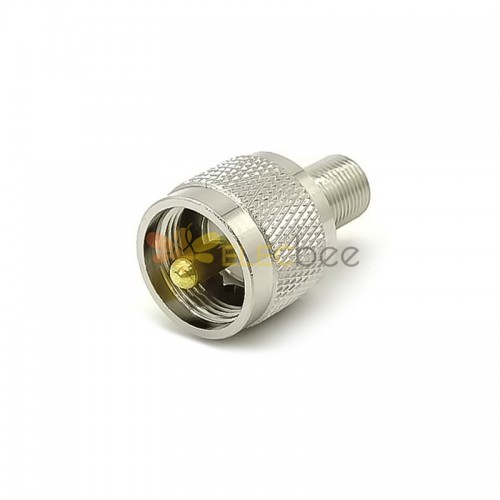 F Type Jack Female to UHF Plug Male Adapter RF Coaxial Converter