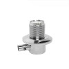 UHF Jack fêmea conector coaxial tipo de solda de ângulo reto para cabo RG142/RG223