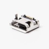 Stecker Micro USB 5 Pin Typ B DIP 7,15 für Leiterplattenmontage 20 Stück