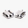 Conector hembra Micro USB B 5 pines SMT tipo B recto para montaje en PCB 8.3-4.45 20 piezas