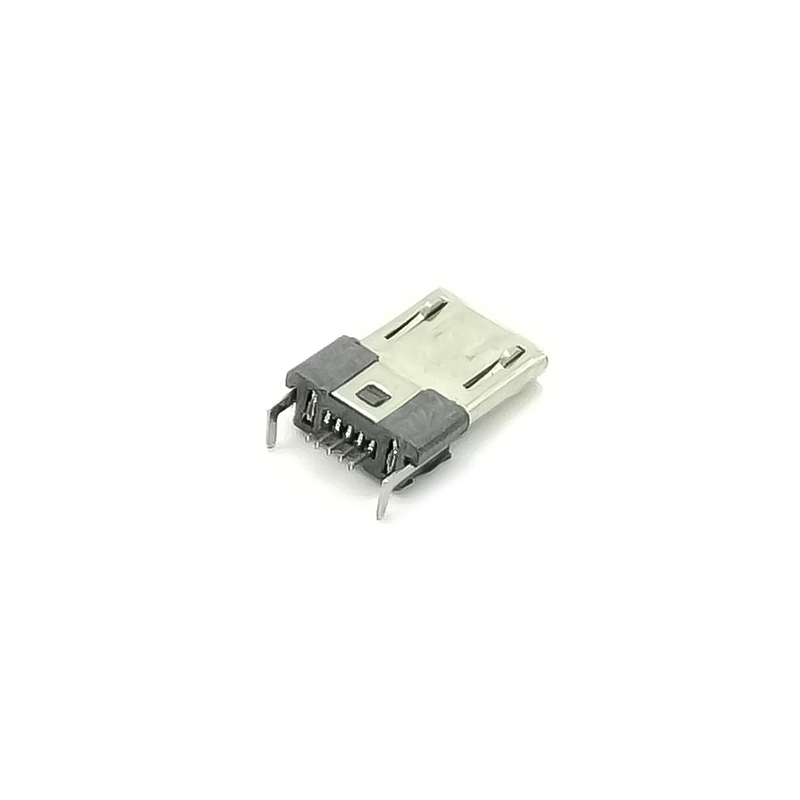 Micro USB Male Connector R/A DIP 5 Pin Type B For PCB