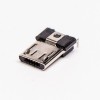 Conector macho micro USB R/A DIP 5 pines tipo B para PCB 20 piezas