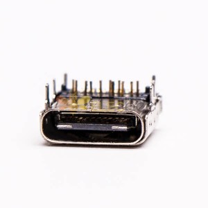 10pcs Tipo C Connettore USB Femminile ADangolo retti-angolato SMT per montaggio PCB