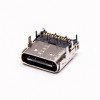 10pcs Tipo C Conector USB Feminino Direito Angular DIP SMT para PCB Mount