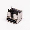 10pcs Type C Female Connector Right Angled SMT for PCB Mount Normal packing