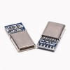 10pcs tipo C Plug 180 Grau Bule PCB Mount Solder Tipo para cabo Embalagem normal