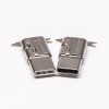 10pcs Type C Straight USB Connector with Shell Normal packing