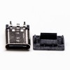 10pcs USB Tipo C 180 grados hembra SMT y DIP para montaje en PCB Embalaje de carretes