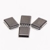 10pcs USB Tipo C Conector enchufe recto 24 pines a través del agujero para montaje en placa CI Embalaje de carretes
