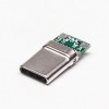 10pcs USB Tipo C Conector Tipos 180 Grau Solder Tipo Embalagem do carretel